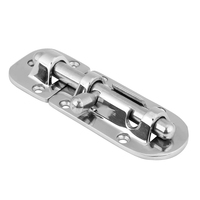 316 acier inoxydable bateau porte serrure bateau barre sécurité serrure coulissante robuste Marine bateau porte fenêtre serrure glissière boulon fermoir
