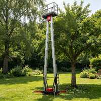 Ascenseur hydraulique électrique domestique pour 4-6 personnes, monte-charge vertical à mât pour villa résidentielle 3 étages, table élévatrice 1200x1000mm
