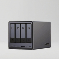 UGREEN DXP2800 2-Bay Desktop NAS Intel N100 Quad-Core CPU 8GB DDR5 RAM 2.5GbE 4K 2 Slot M.2 NVMe Antarmuka USB Tersedia