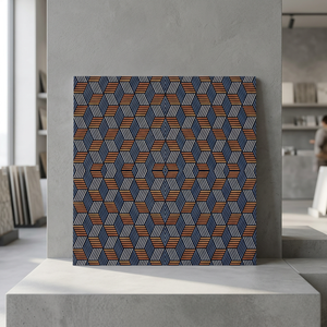 Carreaux de sol rectifiés en céramique numérique émaillée brillante, rustiques et mats 30x30 12x12 300x300 400x400 40x40 16x16 - Product Image 1