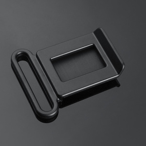 Hebilla Metálica Deslizante Plateada Resistente para Accesorios de Bolsos - Product Image 3