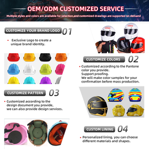 Đồ chơi mũ bảo hiểm mô tô tùy chỉnh OEM/ODM, mẫu mới, đồ chơi nhỏ, mũ bảo hiểm mini - Product Image 2