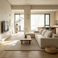 Décoration d'appartement, mobilier, personnalisation complète de la maison, design d'intérieur, appartement en centre-ville, forfait complet pour toute la maison