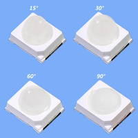 Haute luminosité 2835 SMD LED puce 470-660nm jaune 0.2W dôme lentille Diode lampe perles fiche technique Performance lumineuse optimisée