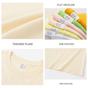 Wholesale Blank Plain t Shirt Custom Silk Screen Print Digital logo Brand <b>Polyester</b> Cotton <b>Tshirt</b> Plus Size Men T-shirt for Men - Product Image 3