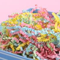 ZL En Gros Un Sac 30g de Raphia Coloré Décorer Et Remplissage Bonbons Chocolat boîte Cadeau Emballage Déchiqueté Papier Découpé