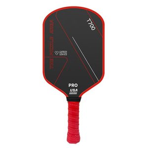 Pala de Pickleball The Pickle Area T700 Pro, 16 mm, Fibra de Carbono, Aprobada por la USAPA, Raqueta de Entrenamiento, Roja - Product Image 1
