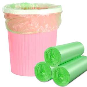 ถุงขยะ PLA แบบหนาพิเศษ ปิดผนึกด้วยความร้อน มีหูหิ้ว ปรับขนาดได้ มีฐานขยาย ใช้สำหรับจัดเก็บในบ้าน ซูเปอร์มาร์เก็ต ใช้การพิมพ์กราเวียร์ - Product Image 4