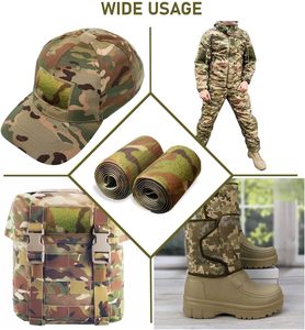 Gratis monster sterke stick-on multicam camouflage nylon klittenband voor buitenkleding en rugzakken - Product Image 5