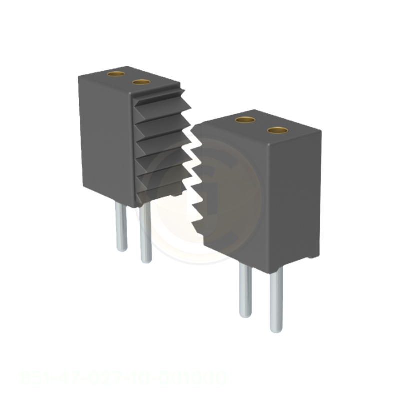 Rectangular Connector Header Original FLEXIBLE BOARD STACKING HEADER W DW-23-09-L-S-440 Through Hole ...