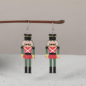 ต่างหูควอตซ์วินเทจสีทอง24K ทรงกระดิ่งสไตล์ยุโรปอเมริกันใหม่เป็นมิตรต่อสิ่งแวดล้อม - Product Image 1