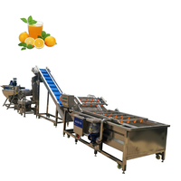 Usine de transformation de jus d'ananas commercial avec extracteur à vis, pasteurisateur instantané, centrifugeuse à disques et remplisseuse