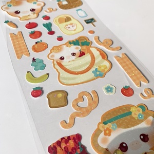 Vinilo Adhesivo Transparente Holográfico con Purpurina, Resistente al Agua, en Hojas A4, A5, A6, para Impresión Personalizada - Product Image 5