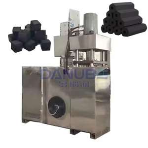 Machine à briquettes de charbon de bambou en bagasse d'acier inoxydable haute densité, machine à charbon pour chicha - Product Image 1