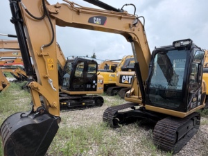 รถขุดตีนตะขาบขนาดเล็ก CAT 307D มือสอง 7 ตัน 41.5 กิโลวัตต์ เครื่องยนต์มิตซูบิชิที่เชื่อถือได้ ระบบไฮดรอลิกที่เสถียร - Product Image 1