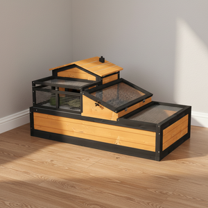 Gabbia di Lusso Moderna in Legno per Tartarughe, Recinto Esterno per Piccoli Animali - Product Image 4