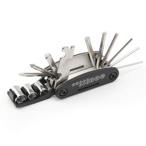 Kit d'outils multifonctions pour vélo G3 16 en 1, outils de réparation pliables portables de qualité supérieure, plaqués chrome, pour l'entretien du cyclisme - Product Image 3