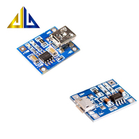 Tarjeta de carga dedicada de batería de litio TP4056 1A, módulo de carga, interfaz MICRO e interfaz Mini USB