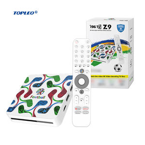Topleo Boîtier TV <span class=keywords><strong>Android</strong></span> Décodeur Certifié Auto Football Stream TV Box <span class=keywords><strong>Android</strong></span> 14 Smart TV Box - Product Image 1