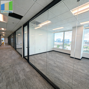 Sistema de Divisiones de Espacio Interior con Paneles de Vidrio para Oficina EBUNGE |   Marco de Aluminio Personalizado y Diseño Modular - Product Image 3