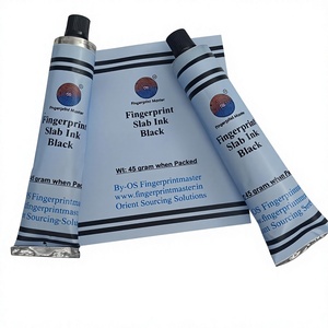 Encre noire pour empreintes digitales Fingerprint Master, tube de 45 grammes, pour usage criminalistique - Product Image 1