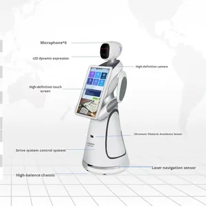 <span class=keywords><strong>Robot</strong></span> d'accueil intelligent, service de dialogue vocal, hall d'exposition commercial, hôtel, demande d'informations, <span class=keywords><strong>annonce</strong></span> automatique de questions et de réponses - Product Image 1