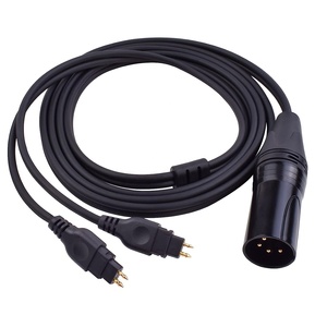 Câble HiFi avec 4 broches XLR équilibré mâle pour Sennheiser <span class=keywords><strong>Hd600</strong></span> Hd650 Hd660s Hd580 XLR casque remplacement Audio câble de mise à niveau - Product Image 3