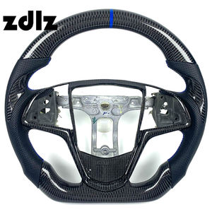 Volante de Fibra de Carbono para Cadillac CTS-V ATS-V STS XT5 XT4 2013 2014 2015 <span class=keywords><strong>2016</strong></span> 2018 2019 2020 2021 2022 2023 2024 - Product Image 1