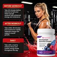 Gummies multivitaminées OEM pour l'énergie, le métabolisme, le soutien immunitaire, la force musculaire et la récupération, marque privée OEM, vente en gros, usage adulte
