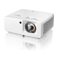 Projecteur portable à courte focale Optoma GT2000HDR avec correction automatique de la distorsion trapézoïdale, projecteur vidéo pour cinéma maison