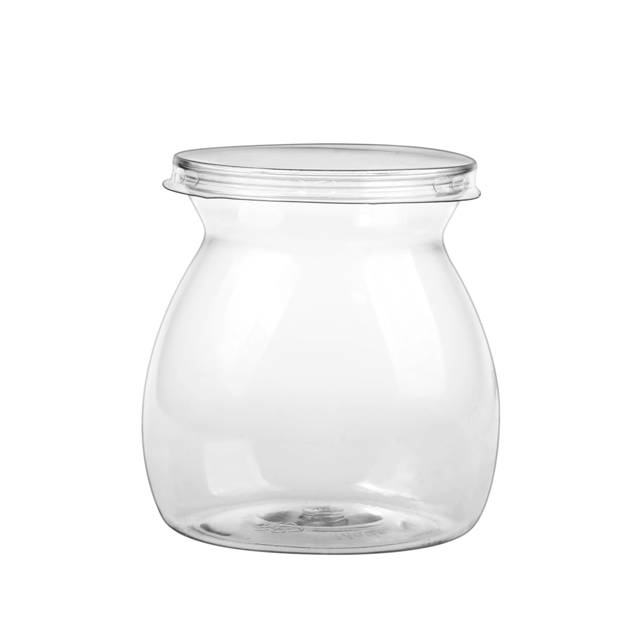 Europe-Pack plastic cups yogurt and dessert cup with lids of party