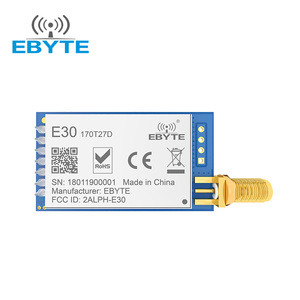 Ebyte E30-170T27D SI4463 UART ระยะ 5 กม. 170MHz 27dBm DIP 24*43 มม. CE RoHs FCC LoRa โมดูลส่งสัญญาณไร้สาย RF - Product Image 3