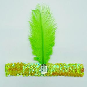 Bandeau à clapet de plumes <span class=keywords><strong>d</strong></span>'autruche en vrac des années 1920 bon marché - Product Image 4