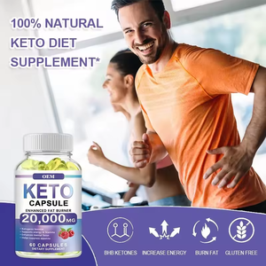 Cápsulas de Cetonas con Extracto de Plantas, Vegetarianas, BHB, Suplementos Dietéticos para Desintoxicación e Inmunidad, Venta al Por Mayor, OEM/ODM - Product Image 5