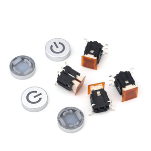 Chiếu sáng Tactile chuyển đổi đèn Series 6*6 LED được xây dựng trong loại ánh sáng <span class=keywords><strong>tact</strong></span> chuyển đổi - Product Image 3