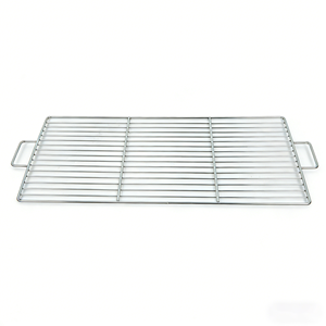 Malla <span class=keywords><strong>de</strong></span> acero inoxidable tejida para parrilla, sin nervaduras, grabada, <span class=keywords><strong>de</strong></span> calibre estándar, para barbacoa - Red <span class=keywords><strong>de</strong></span> asar reutilizable <span class=keywords><strong>de</strong></span> grado alimenticio - Product Image 1