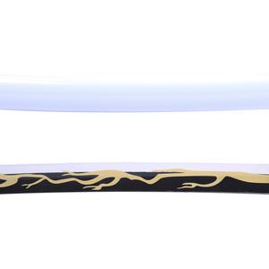 In magazzino a bassa tariffa vendite veloci Anime In legno spada demone uccisore Agatsuma Zenitsu Cosplay spada - Product Image 4