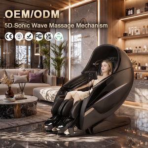 Fauteuil de massage 5D à gravité zéro, commandé par la voix, alimenté par l'IA, pour la réflexologie de luxe, OEM/ODM, pour la salle de sport et le spa - Product Image 1