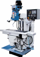 Machine de fraisage CNC XK6330 de type tourelle pour le traitement de pièces mécaniques