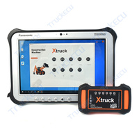 Broches complètes x-truck Y009 OBD détecteur multi-diag lien USB pour camion excavateur ISUZU/RENAULT/VOVOL Kit de Diagnostic avec tablette FZ-G1