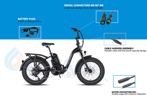 Connettore Impermeabile per Bici Elettrica M8 M7 M6 a 2 3 4 5 6 Pin, Maschio o Femmina - Product Image 5