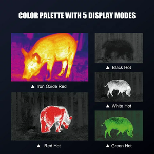 C680 uzun menzilli gündüz & gece stabilizasyon termal görüntü teleskop görüş avcılık telemetre için Nocturn termo dürbün - Product Image 5