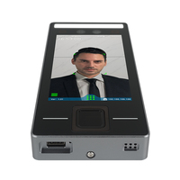 Sistema de Control de Acceso y Asistencia con Reconocimiento Facial y Biométrico de Palma de 5.5 Pulgadas, con Software SDK Gratuito