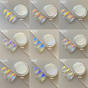 Nuevos Polvos Sueltos de Pigmento Camaleón con Efecto Espejo Aurora que Cambia de Color para Uñas DIY - Product Image 3
