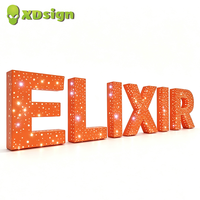 Lettres lumineuses LED personnalisées XDsign Premium, enseigne 3D ciel étoilé, certifiée CE, éclairage publicitaire extérieur, signalisation directionnelle pour voiture