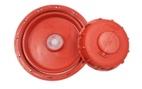 Usine 155mm 225mm IBC Tote Cap Couvercle En Plastique Couvercle À Vis Ouverture Avec Trou pour 1000L IBC Tote