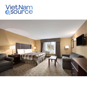 Ensembles complets projets Days Inn style concis OEM ODM garde-robe en bois mobilier de chambre à coucher canapé de compression mobilier de chambre à coucher d'hôtel - Product Image 3