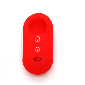 Housse de Protection pour Clé de Voiture en Gel Caoutchouc Silicone de Haute Qualité Certifiée CE Compatible Fiat 500 500L <span class=keywords><strong>500X</strong></span> - Product Image 4