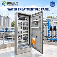 Panneau de commande PLC pour le traitement de l'eau avec HMI pour les stations de pompage, les eaux usées et l'automatisation des processus industriels
