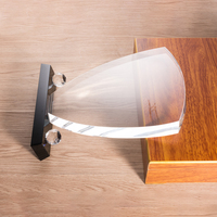 Trophée en verre au Design Unique, gravure de Logo, trophée en cristal personnalisé et prix pour Souvenir
